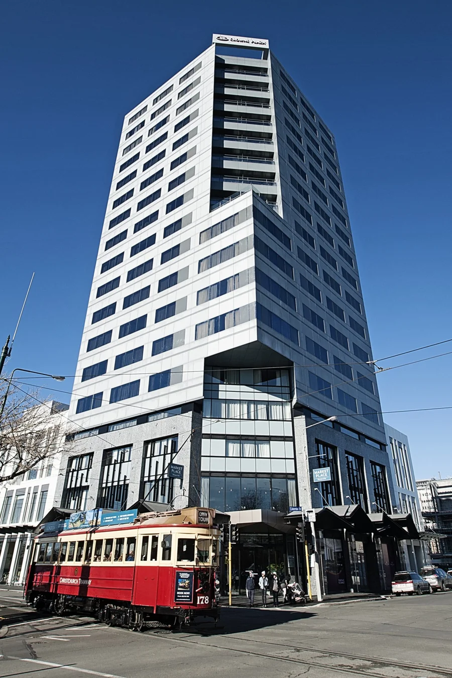 Crowne Plaza Christchurch exterior